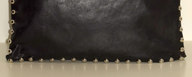 Bolso Piel Tachuelas Negro - Imagen 2