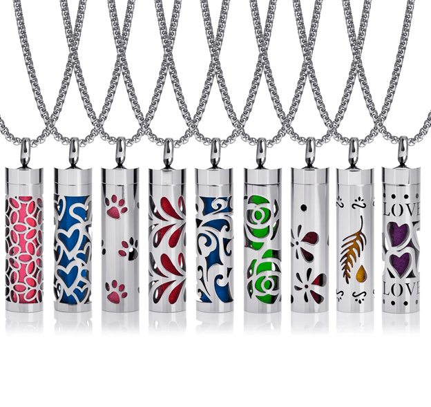 colgantes aromaterapia